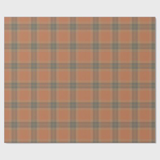 Papier Cadeau Papier à enveloppement Tartan Crème (Plat)