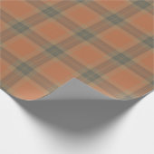 Papier Cadeau Papier à enveloppement Tartan Crème (Coin)