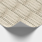 Papier Cadeau Papier à enveloppement triangles neutres (Coin)