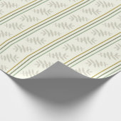 Papier Cadeau Papier à enveloppement vert Feuille (Coin)