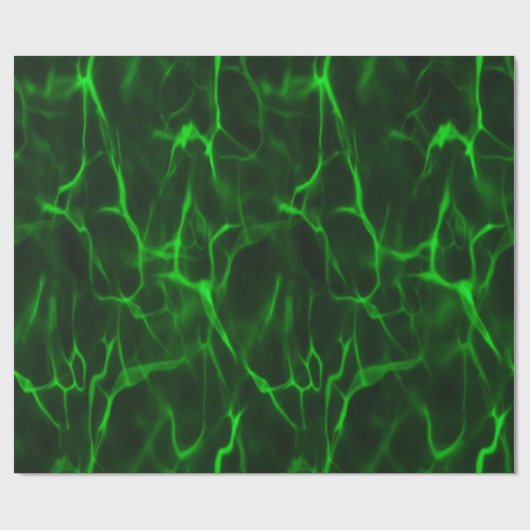 Papier Cadeau Papier à enveloppement vert noir (Plat)