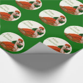 Papier Cadeau Papier à enveloppement vintage (Coin)