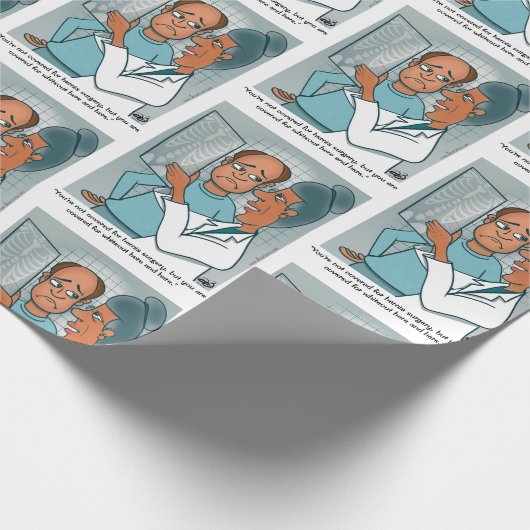 Papier Cadeau Papier à enveloppement X-Rays (Coin)