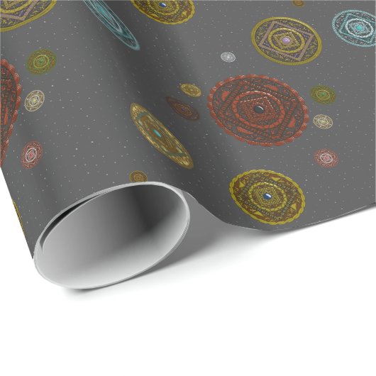 Papier Cadeau Papier à enveloppement zodiaque (Coin rond)