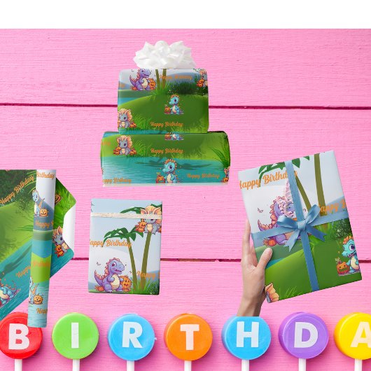 Papier Cadeau Papier à envelopper Anniversaire de enfant cadeau