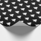 Papier Cadeau Papier à envelopper Arbres de Noël (Coin)