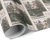 Papier Cadeau Papier à envelopper Baba Yaga Petit (Coin rond)