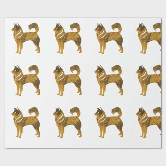 Papier Cadeau Papier à envelopper brillant chinois pour le Nouve (Plat)