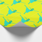 Papier Cadeau Papier à envelopper Danseur de ballet Nouvel an Ws (Coin)