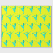 Papier Cadeau Papier à envelopper Danseur de ballet Nouvel an Ws (Plat)