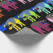 Papier Cadeau Papier à envelopper de porcelet chinois 2019 (Coin)