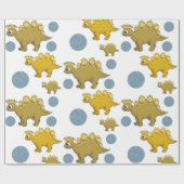 Papier Cadeau Papier à envelopper Dinosaures (Plat)