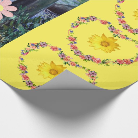 Papier Cadeau Papier à envelopper Dinosaures (Coin)