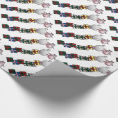 Papier Cadeau Papier à envelopper, Dons de chèvre Gabbi (Coin)