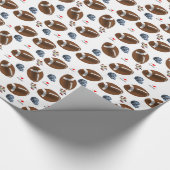 Papier Cadeau Papier à envelopper Football (Coin)