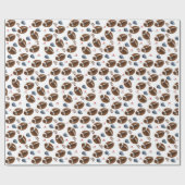 Papier Cadeau Papier à envelopper Football (Plat)