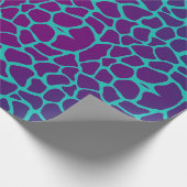 Papier Cadeau Papier à envelopper - Giraffe Poster de animal ros (Coin)