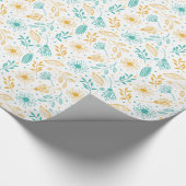 Papier Cadeau Papier à envelopper - La nature florale (Coin)