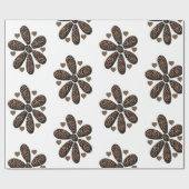 Papier Cadeau Papier à envelopper Leopard (Plat)