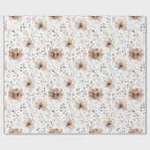 Papier Cadeau Papier à envelopper mat pour cadeaux emballés (Plat)