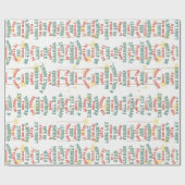 Papier Cadeau Papier à envelopper_Noël_O Nuit Sainte (Plat)