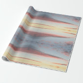 Papier Cadeau Papier à envelopper - Nuages de coucher de soleil (Déroulé)
