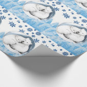 Papier Cadeau Papier à envelopper Ours polaire (Coin)