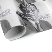 Papier Cadeau Papier à envelopper - Personnalisable - Personnali (Coin rond)