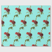 Papier Cadeau Papier à envelopper, ROSE de semences HEUREUX de 3 (Plat)