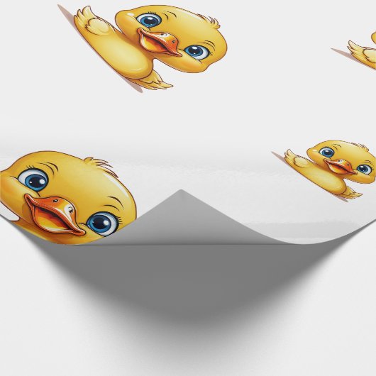 Papier Cadeau Papier à envelopper - Rubber Ducky Thème (Coin)