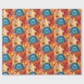 Papier Cadeau Papier à envelopper Thanksgiving (Plat)