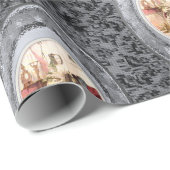 Papier Cadeau Papier à envelopper Victorian (Coin rond)