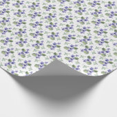 Papier Cadeau Papier à envelopper violets (Coin)