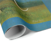 Papier Cadeau Papier à envelopper Whippet Racer (Coin rond)