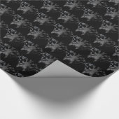 Papier Cadeau Papier à envelopper Wolf Pup Puppy Puppy Sled Chie (Coin)