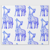 Papier Cadeau Papier à envelopperAmour africain (Plat)