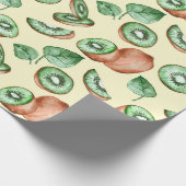 Papier Cadeau Papier à Motif de fruits Kiwi (Coin)