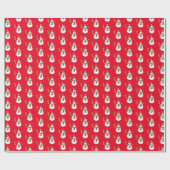 Papier Cadeau Papier à papier à enveloppement de Noël (Plat)