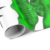 Papier Cadeau Papier à papier glacé Poisson Crabes Ocean Beach (Coin rond)