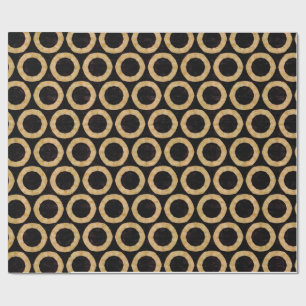 Papier Cadeau Papier africain de Decoupage de textile