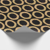 Papier Cadeau Papier africain de Decoupage de textile (Coin)