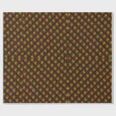 Papier Cadeau Papier Afro Pop Supreme Dark Wrapk (Plat)