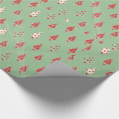 Papier Cadeau Papier arrière - plan de Noël décoratif (Coin)