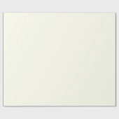 Papier Cadeau Papier blanc éclatant en ivoire (Plat)