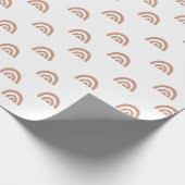 Papier Cadeau Papier Boho motif Abstrait (Coin)
