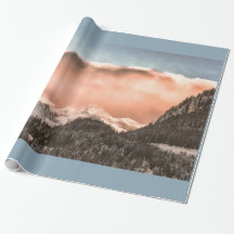 Papier brillant, 30" x 6' AVEC MONTAGNE