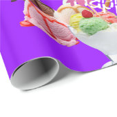 Papier Cadeau Papier brillant, Fairy Joyeux Anniversaire (Coin rond)