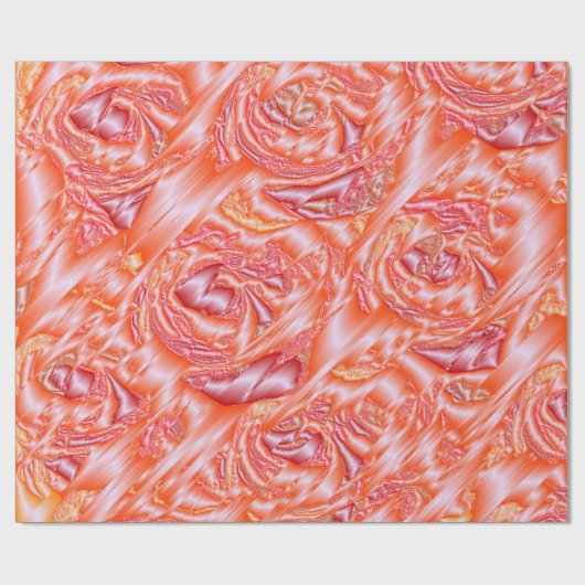 Papier Cadeau papier brillant, unique, coloré, festif, (Plat)