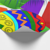 Papier Cadeau Papier brillant, Viva Mexico Cactus Banjos (Coin)