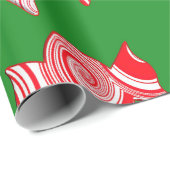 Papier Cadeau Papier-cadeau Candy Swirl (Coin rond)